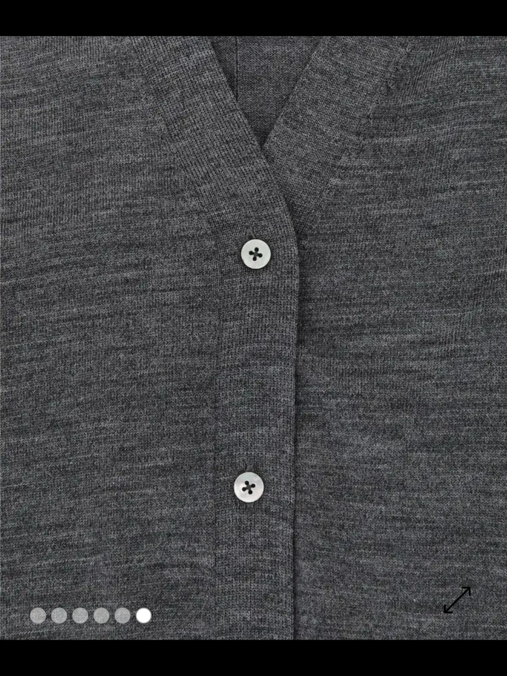 Reiss Merino Wool V Neck Cardigan Xs $175